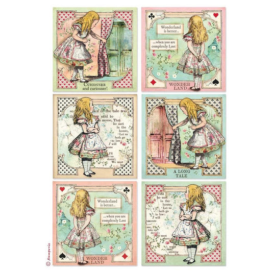 Alice In Wonderland Rice Paper - NTS