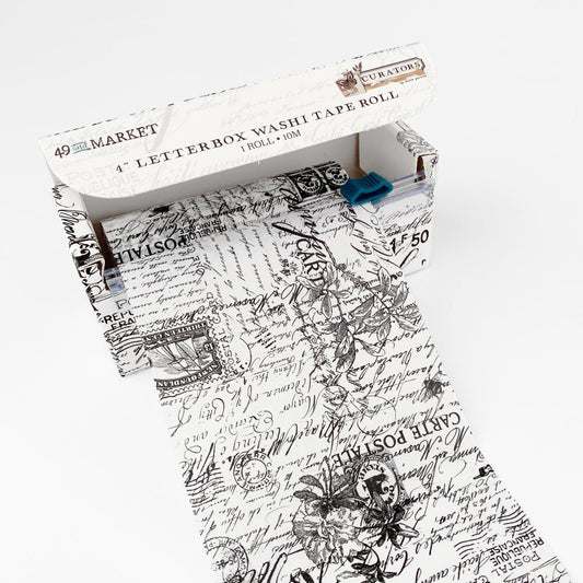 Curators 4" Letterbox Washi Tape Roll - NTS