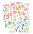 Botanical Sherbert Leaves Rub-Ons - NTS