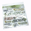 Countryside Sentiments Rub-Ons, 12" x 12" - NTS