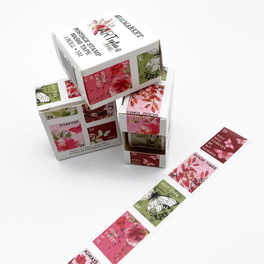 Art Rouge Postage Stamp Washi Tape Roll - NTS