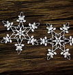 Chipboard Snowflakes #1 - SnipArt