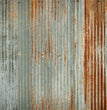 Corrugated Metal - Roycycled Decoupage Paper