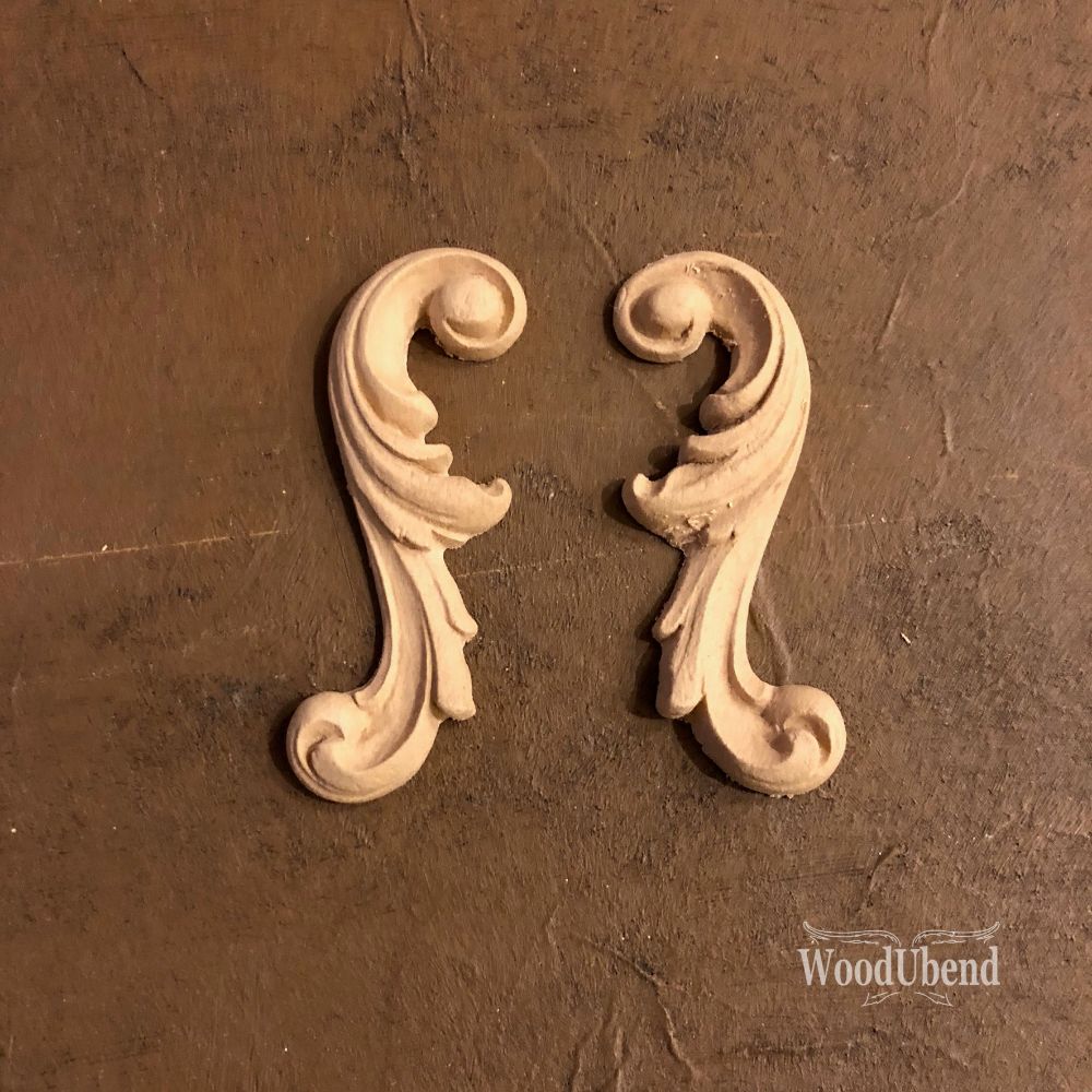 Decorative Scrolls (Set of 3) (6)- WoodUbend