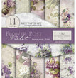 Flower Post, Violet Paper Pack (11 Papers) - ITD Collection
