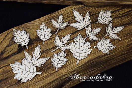 Chipboard Leaves - Decoupage Queen  Snipart