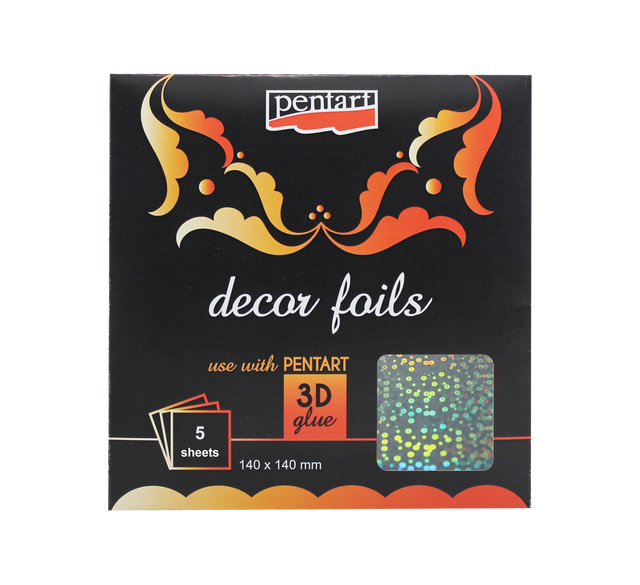 Pentart Decor Foils, 14x14 cm.