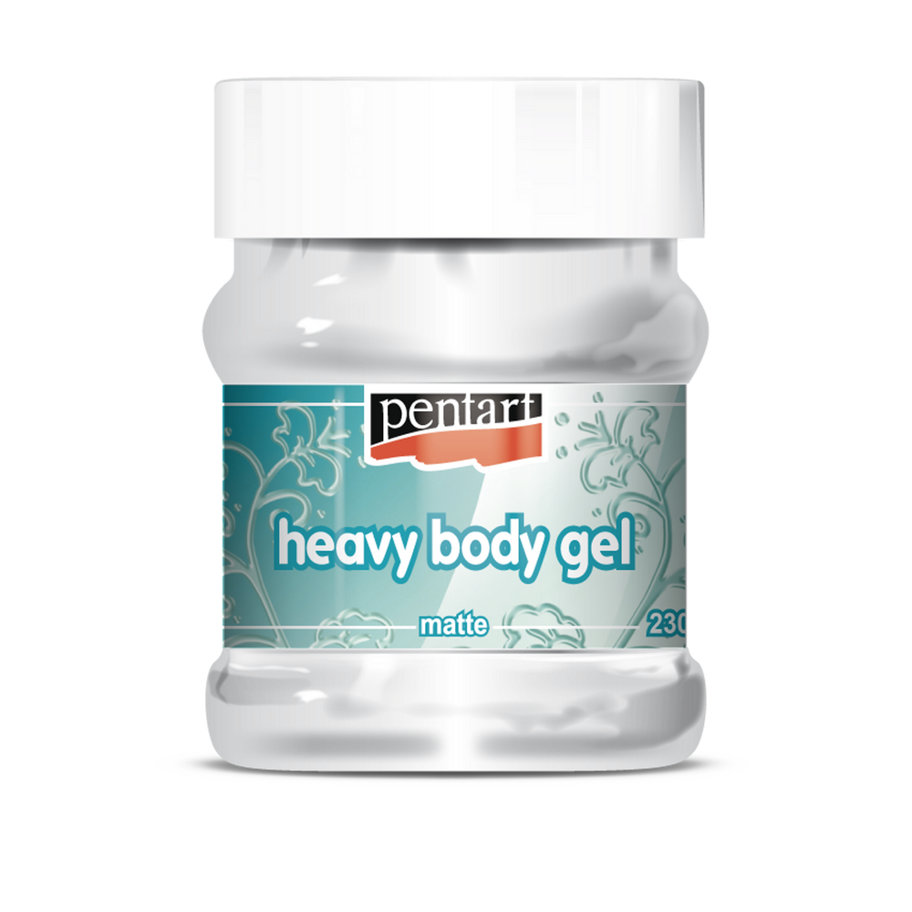 Pentart Heavy Body Gel Matte, Opaque