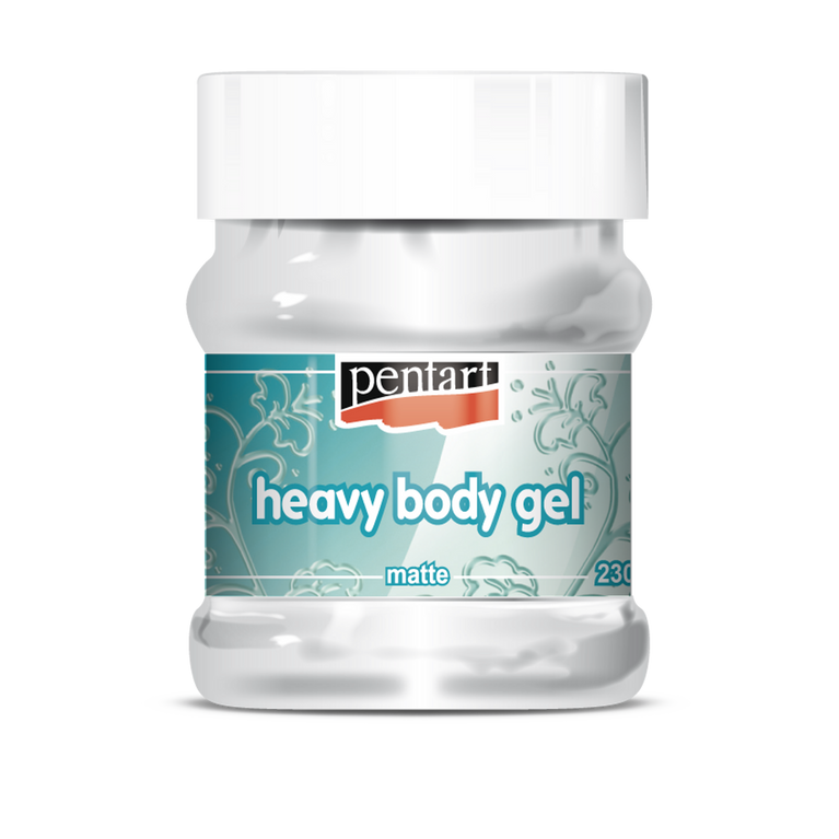 Pentart Heavy Body Gel Matte, Opaque