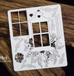 Chipboard Lantern with Flowers - SnipArt