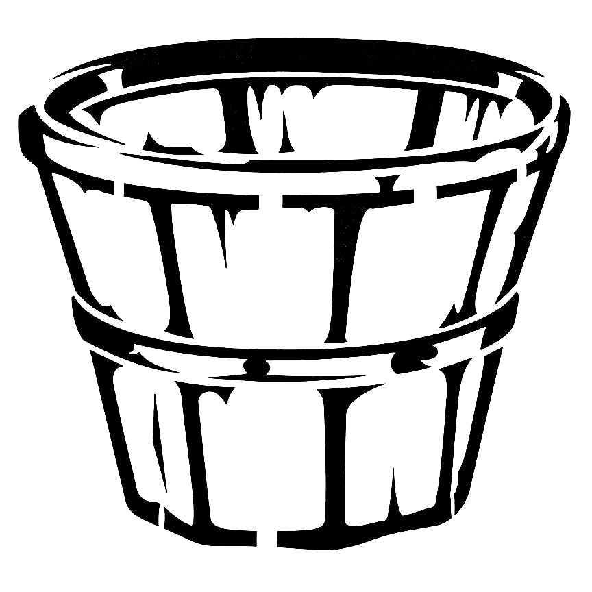 Bushel Stencil - Roycycled