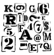 Numbers Stencil - Roycycled