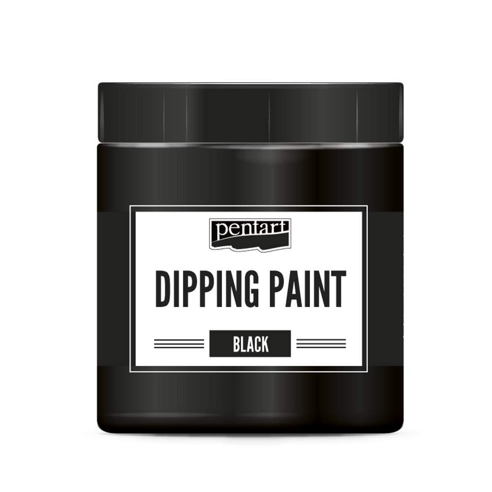 Pentart Dipping Paint, Black
