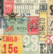 Numbered Decollage - Roycycled Decoupage Paper