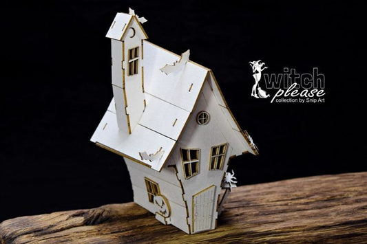 Chipboard Haunted House - Decoupage Queen