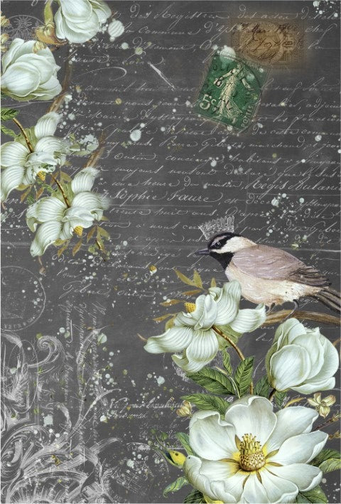 Summer Bird (RETIRING) - Roycycled Decoupage Paper