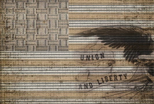 Union Liberty - Roycycled Decoupage Paper