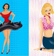 Paper Doll Pin Ups (RETIRING) - Roycycled Decoupage Paper