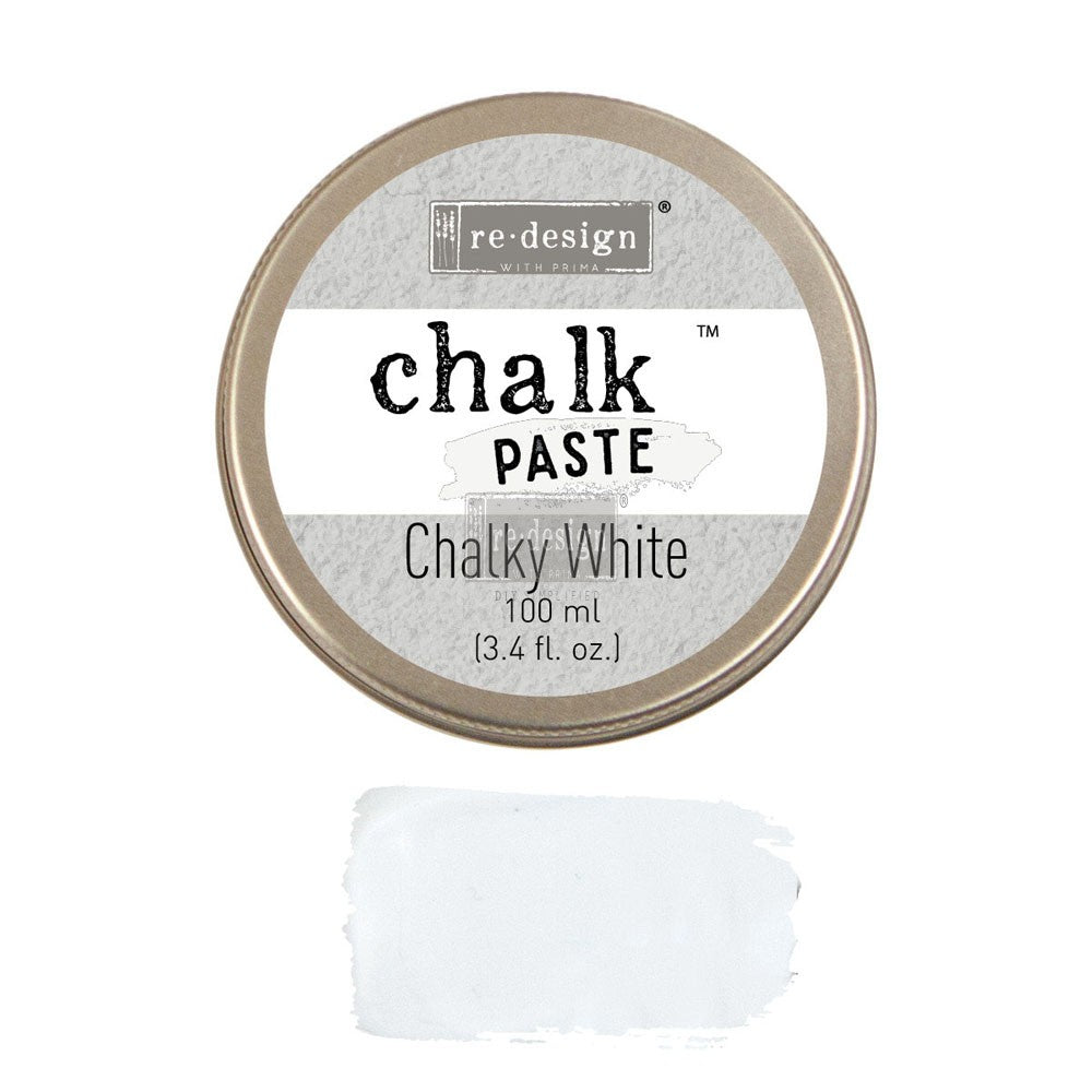 ReDesign Chalk Paste 3.4 Fl. Oz. (100Ml) Chalky White Chalk 655350635190