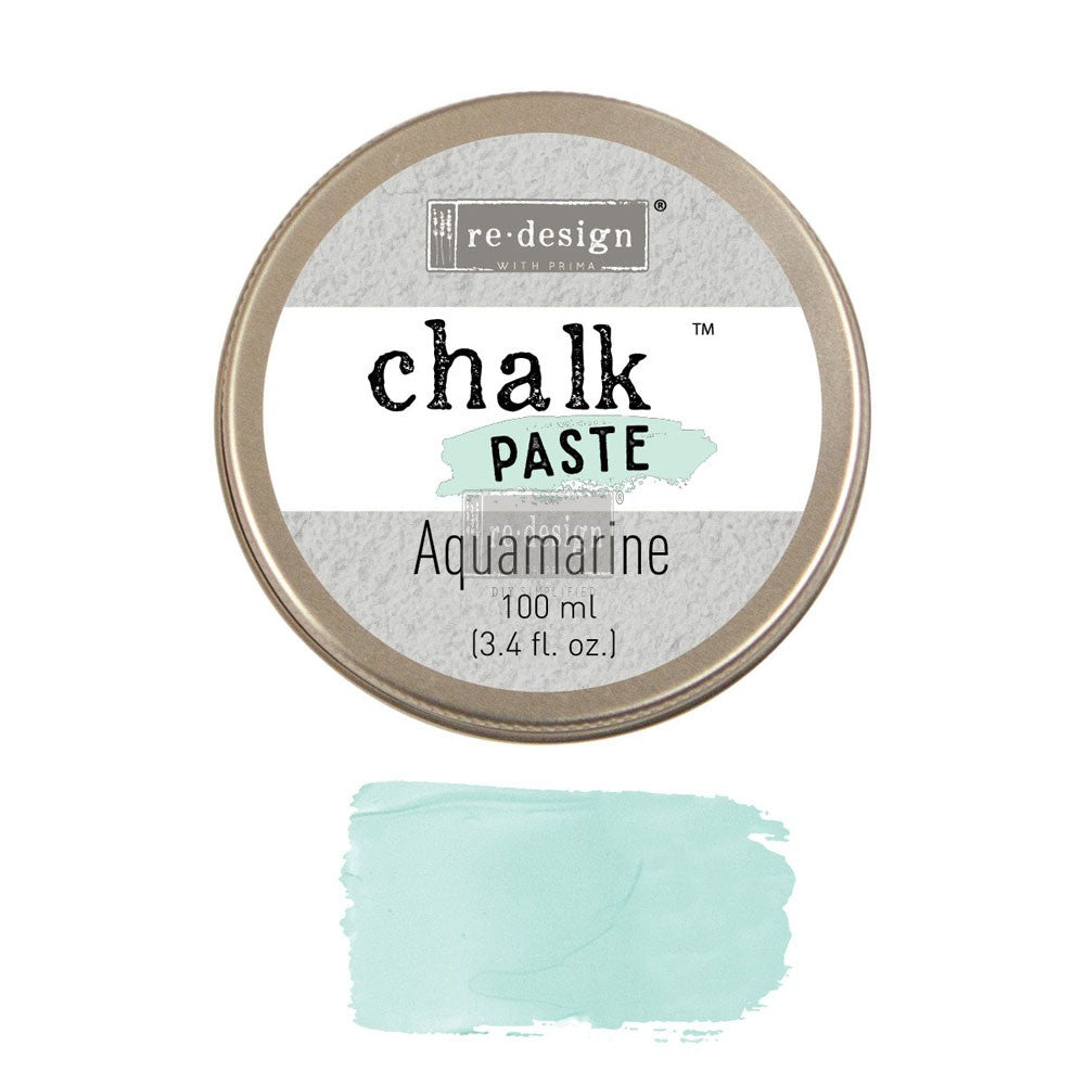 Chalk Paste 3.4 Fl. Oz. (100Ml) Aquamarine Chalk 655350635220