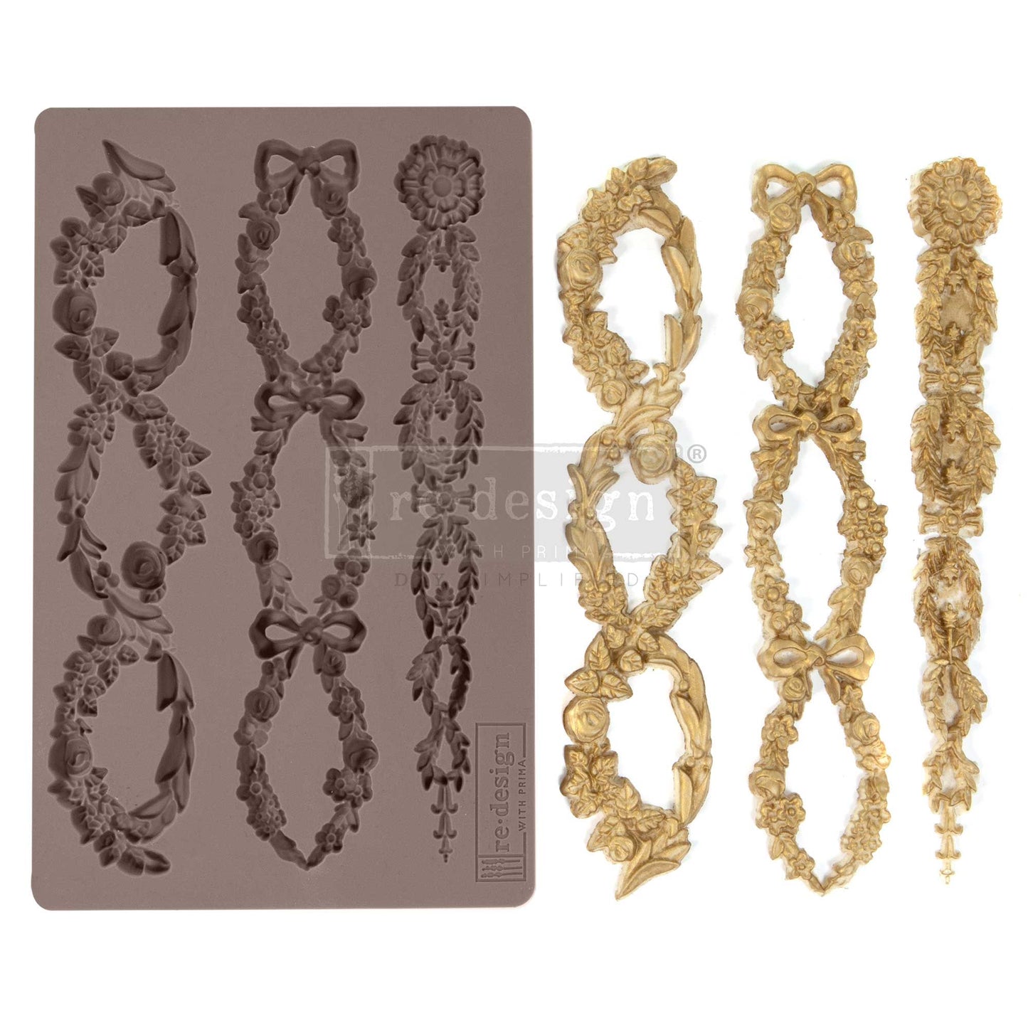 Floral Chain 5"x8" Crafting Diy Projects Funiture 655350636418