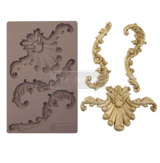ReDesign Greco Crest 5"x8" Silicone Resin Molds Casting 655350641078