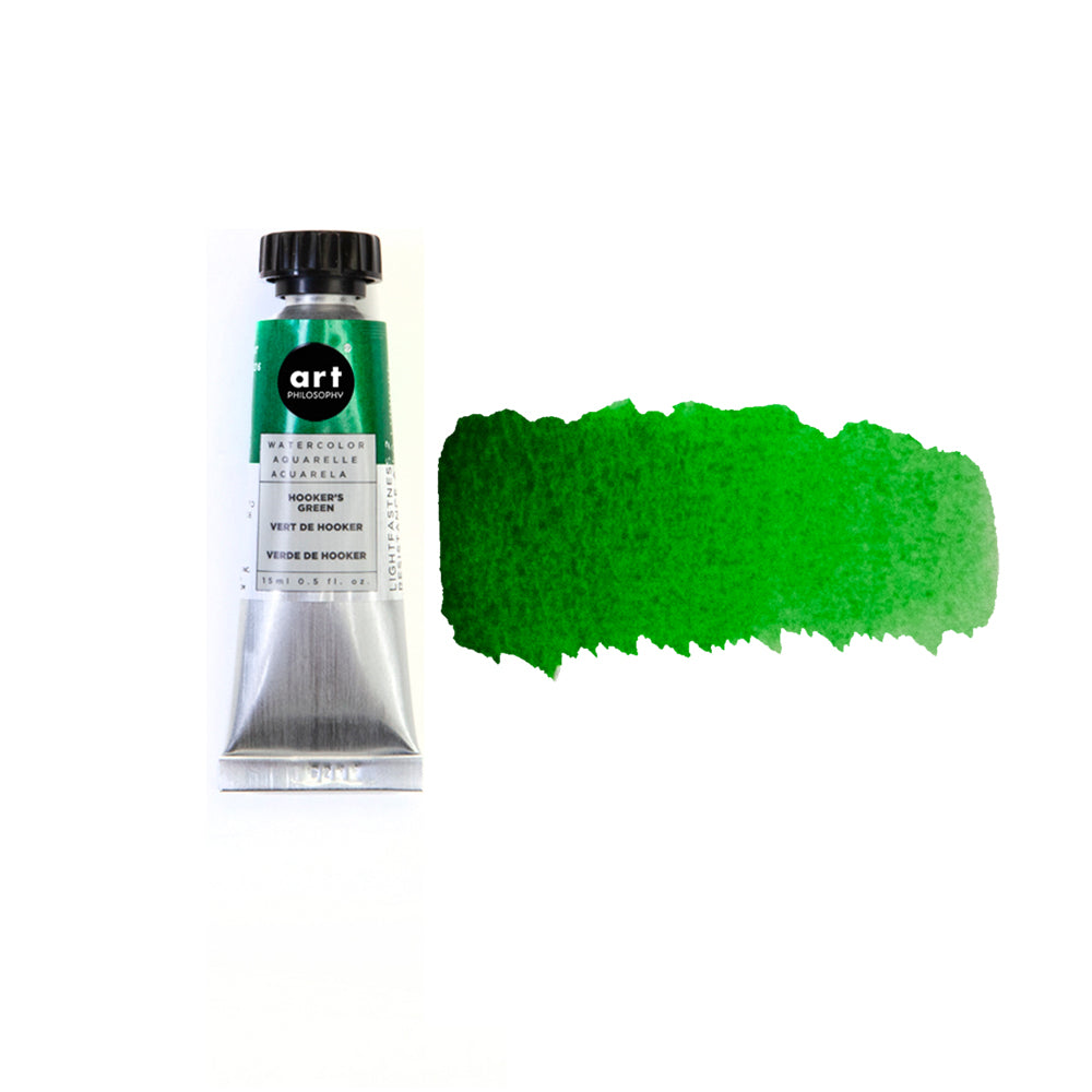 Watercolor Tubes Hooker'S Green 15 Ml Series #2 655350643546