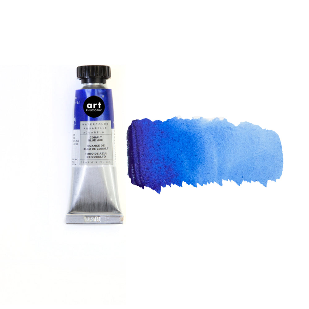 Watercolor Tubes Cobalt Blue Hue 15 Ml Series #1 655350643577