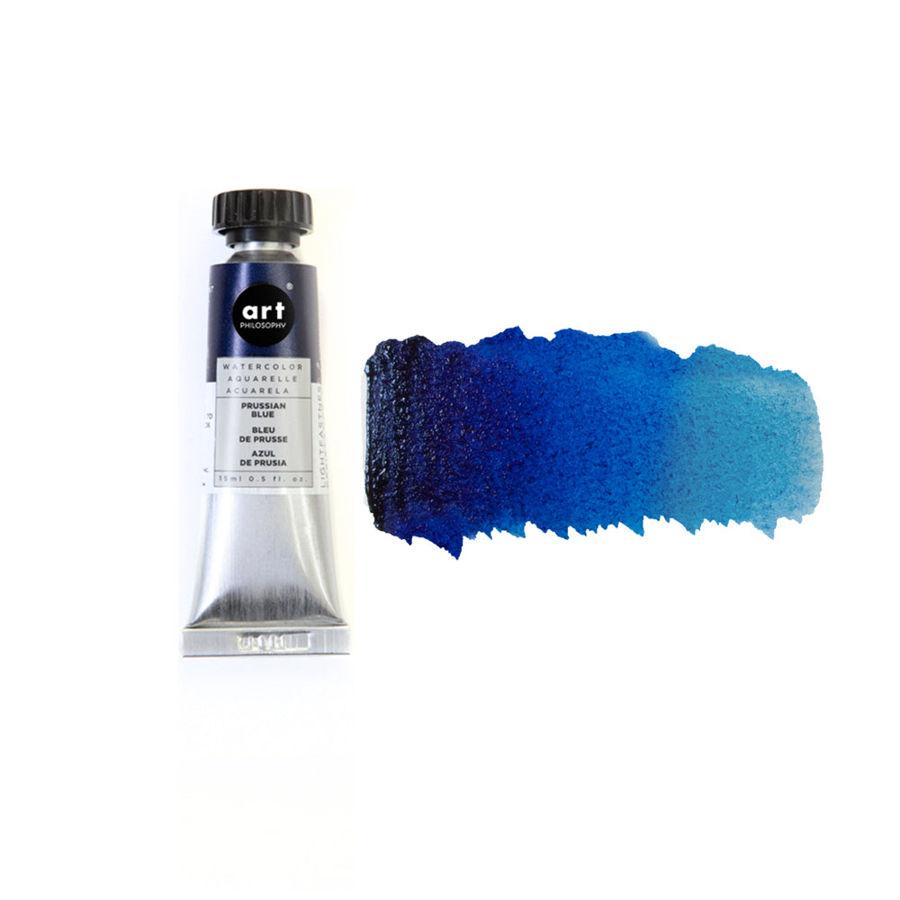 Watercolor Tubes Prussian Blue 15 Ml Series #1 655350643584
