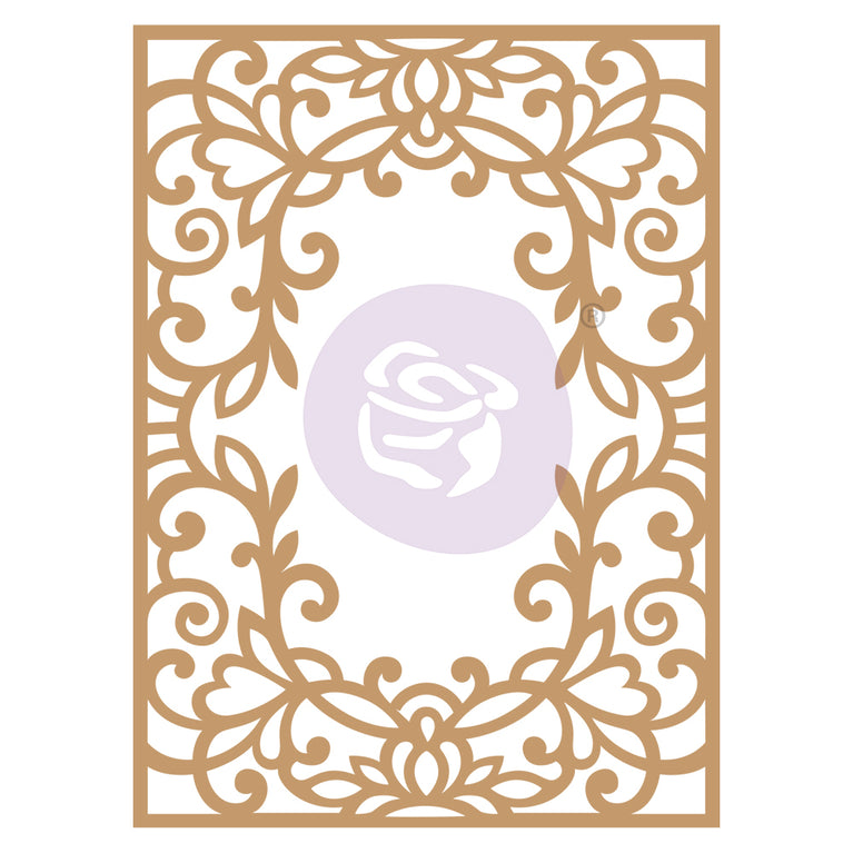 Vine Frame Chipboard - Prima Marketing