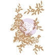 Beautiful Fleur Chipboard Diecut - Prima Marketing