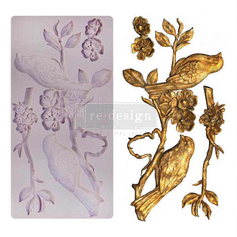 Blossoming Spring Mould - ReDesign with Prima