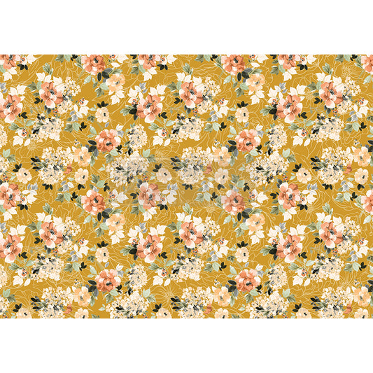 ReDesign Decor Rice Paper Fleurette Dress 11"x16" 655350651237