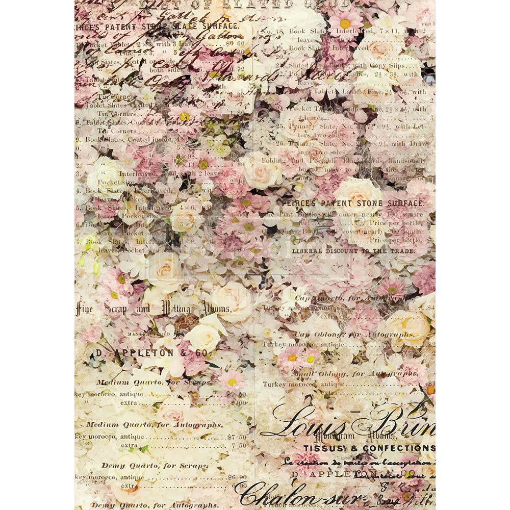 ReDesign Decor Rice Paper Floral & Dream 11"x16" 655350651305