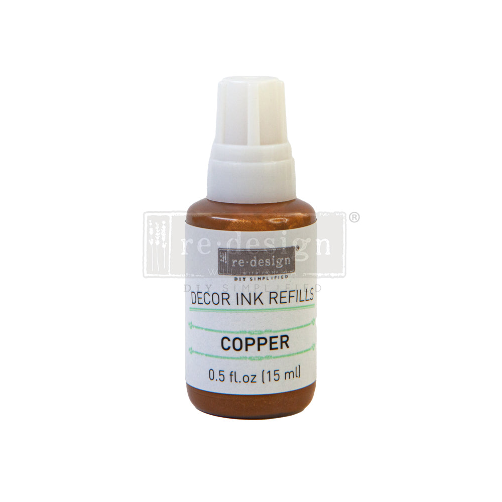 Decor Ink Refill Copper 0.5 Oz Refill Ink 655350651367