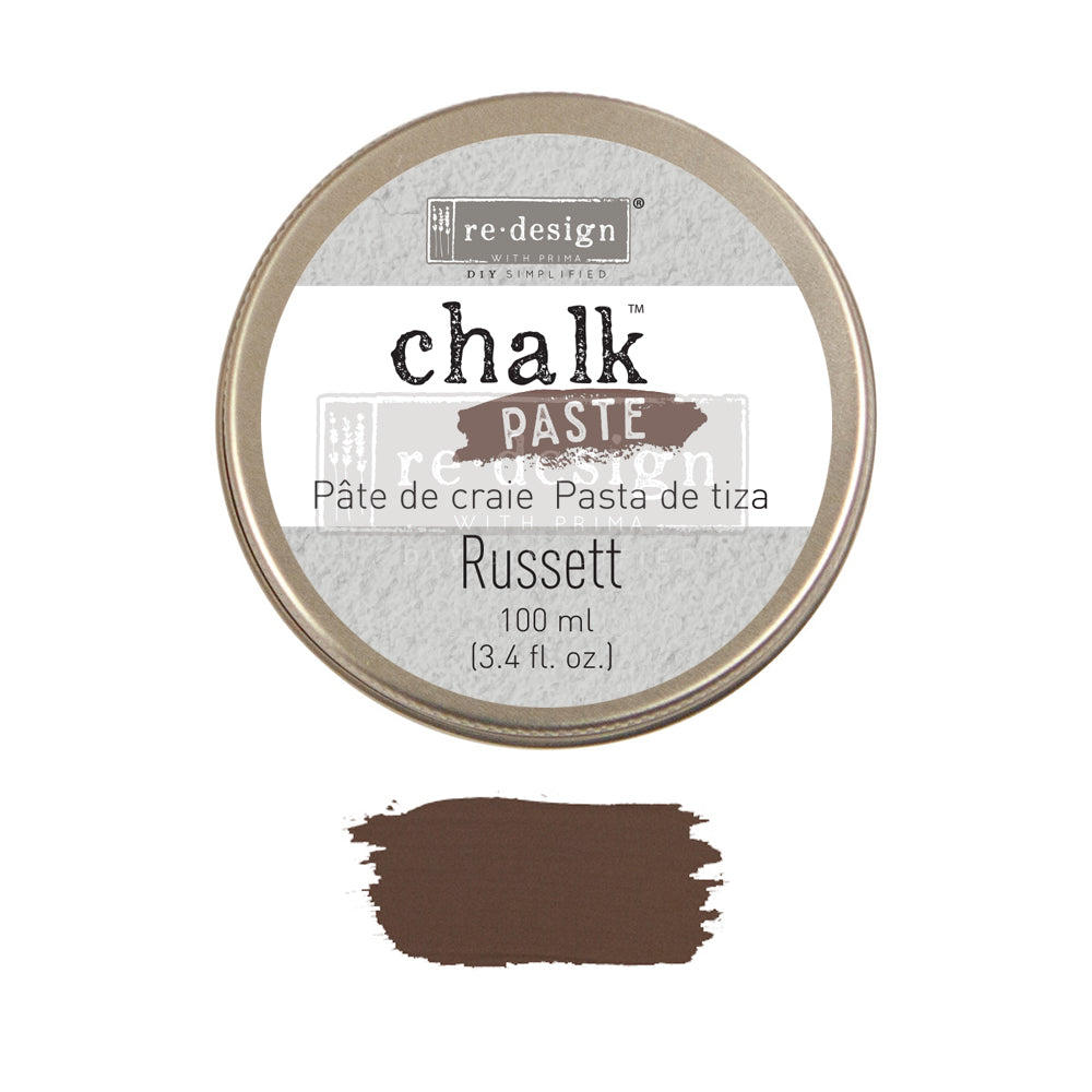 Chalk Paste Russett 1 Jar 100 Ml (3.4 Fl Oz) Chalk 655350651763