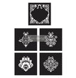 Damask Elements CECE Mix & Style, 5 PCS- ReDesign Stencil