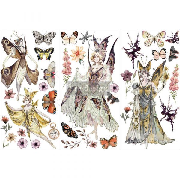 Forest Fairies, 6x12" - ReDesign Small Decor Transfer