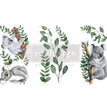 Friendly Koala, 6"x12" - ReDesign Small Decor Transfer
