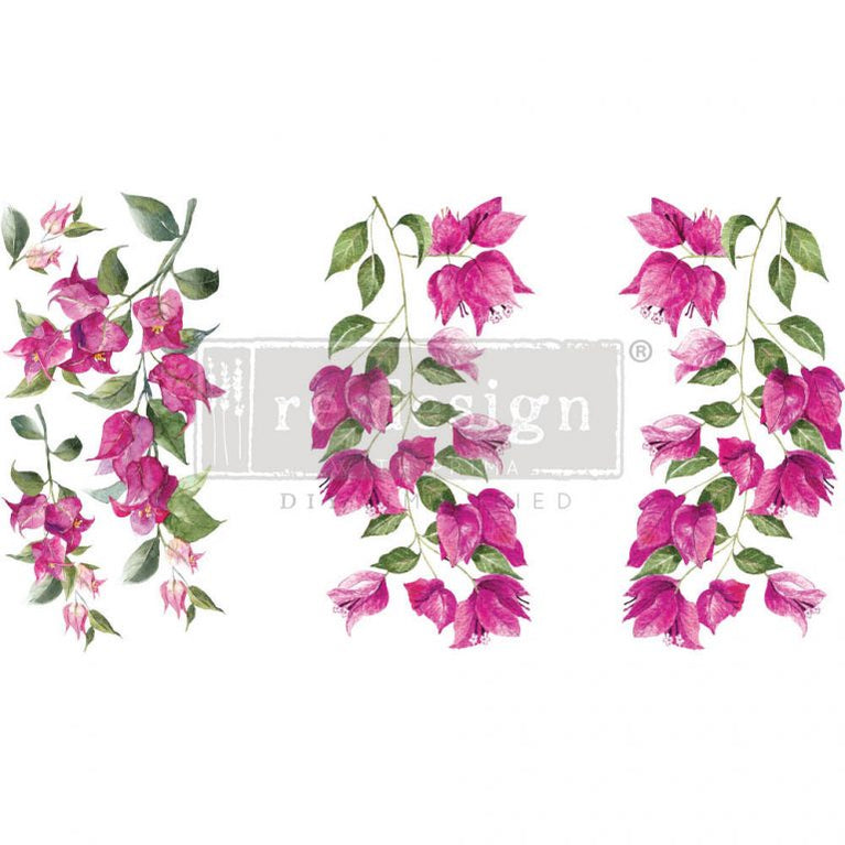 Wild Flowers, 6"x12" - ReDesign Small Decor Transfer