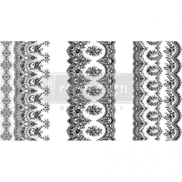 Vintage Wallpaper II, 6"x12" - ReDesign Small Decor Transfer