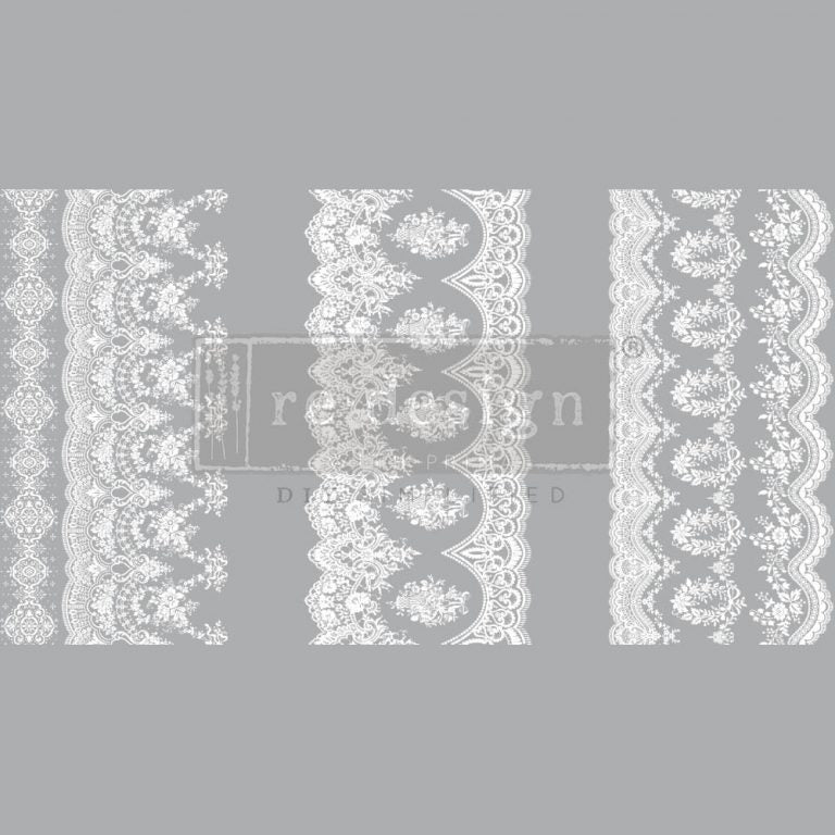 Vintage Wallpaper, 6"x12" - ReDesign Small Decor Transfer
