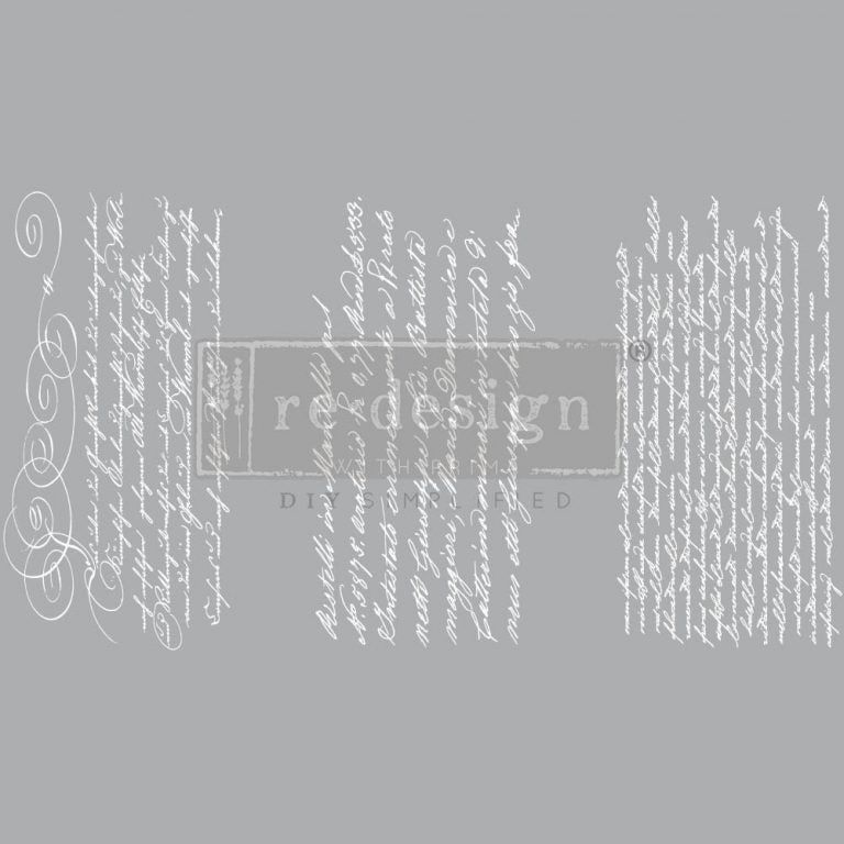 Secret Letter II, 6"x12" - ReDesign Small Decor Transfer