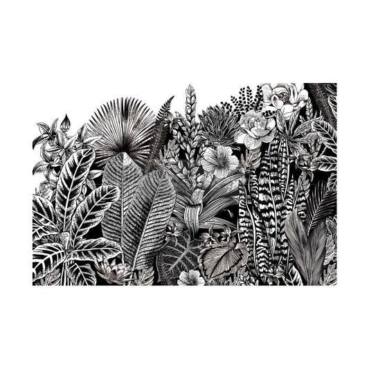 ReDesign Abstract Jungle 24"x35" Rub On Decor Transfer For Furniture 655350659844  ReDesign
