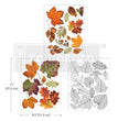 Crunchy Leaves Forever, 8.5"x11" - ReDesign Middy Decor Transfer
