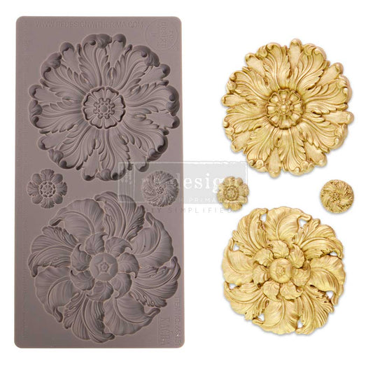 Kacha Engraved Medallions - ReDesign Decor Mould