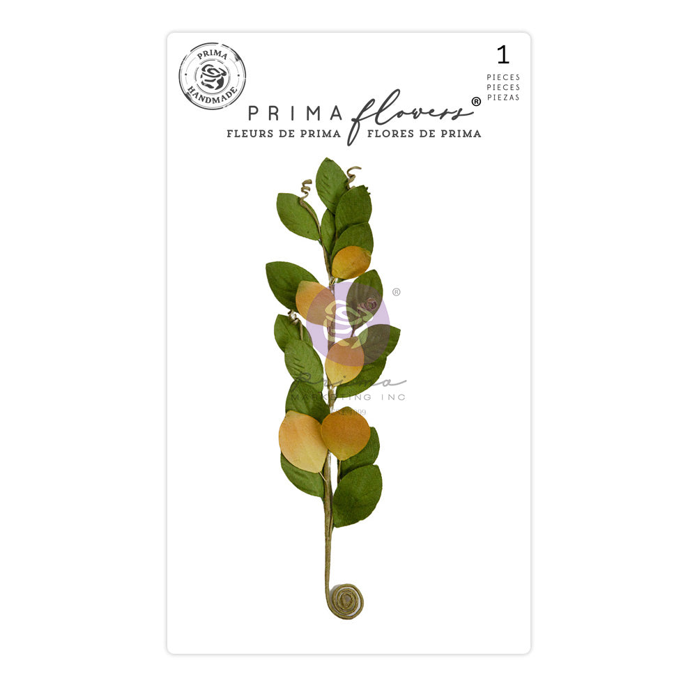 Sweet Yellow - Spring Abstract Collection Flowers - Prima Marketing