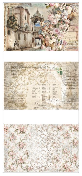 ReDesign Decoupage Decor Tissue Paper Pack Old World Charm 19.5"x30" 655350666408