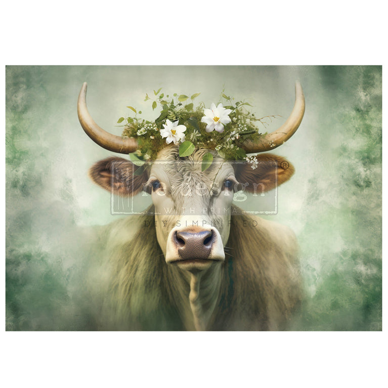 Bessie A1 Decoupage Fiber Paper - ReDesign with Prima