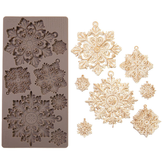 ReDesign Decor Moulds® - Frost Spark - 1 pc, 5"x10"x8mm silicone moulds/molds